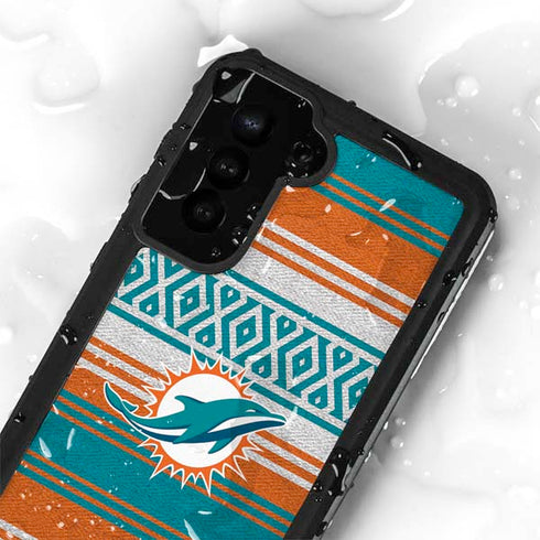NFL Miami Dolphins Trailblazer Galaxy S24 Plus Waterproof Case